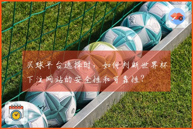 买球平台选择时，如何判断世界杯下注网站的安全性和可靠性？